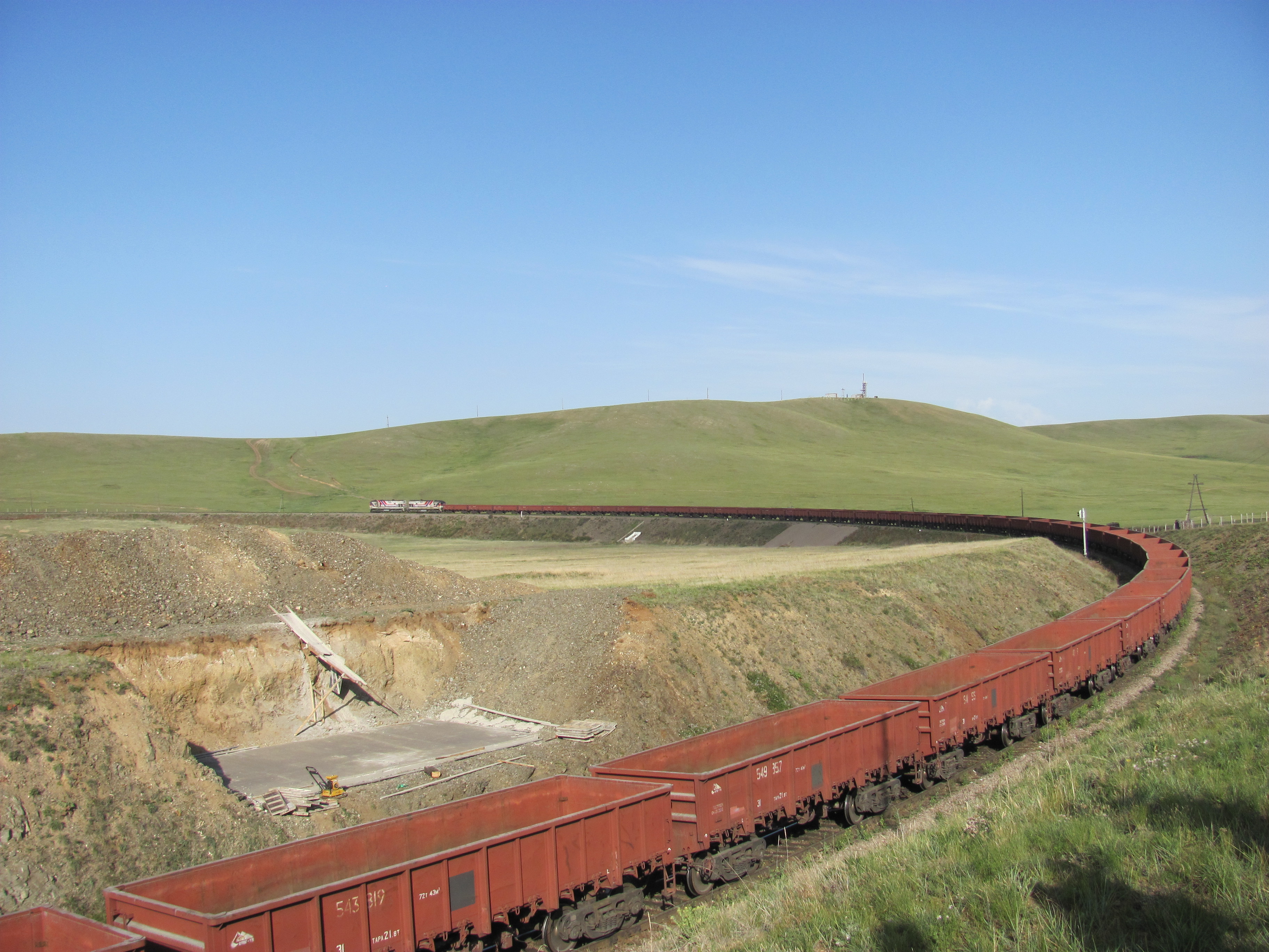 Trans-Mongolian Railway © Natalya Yakusheva