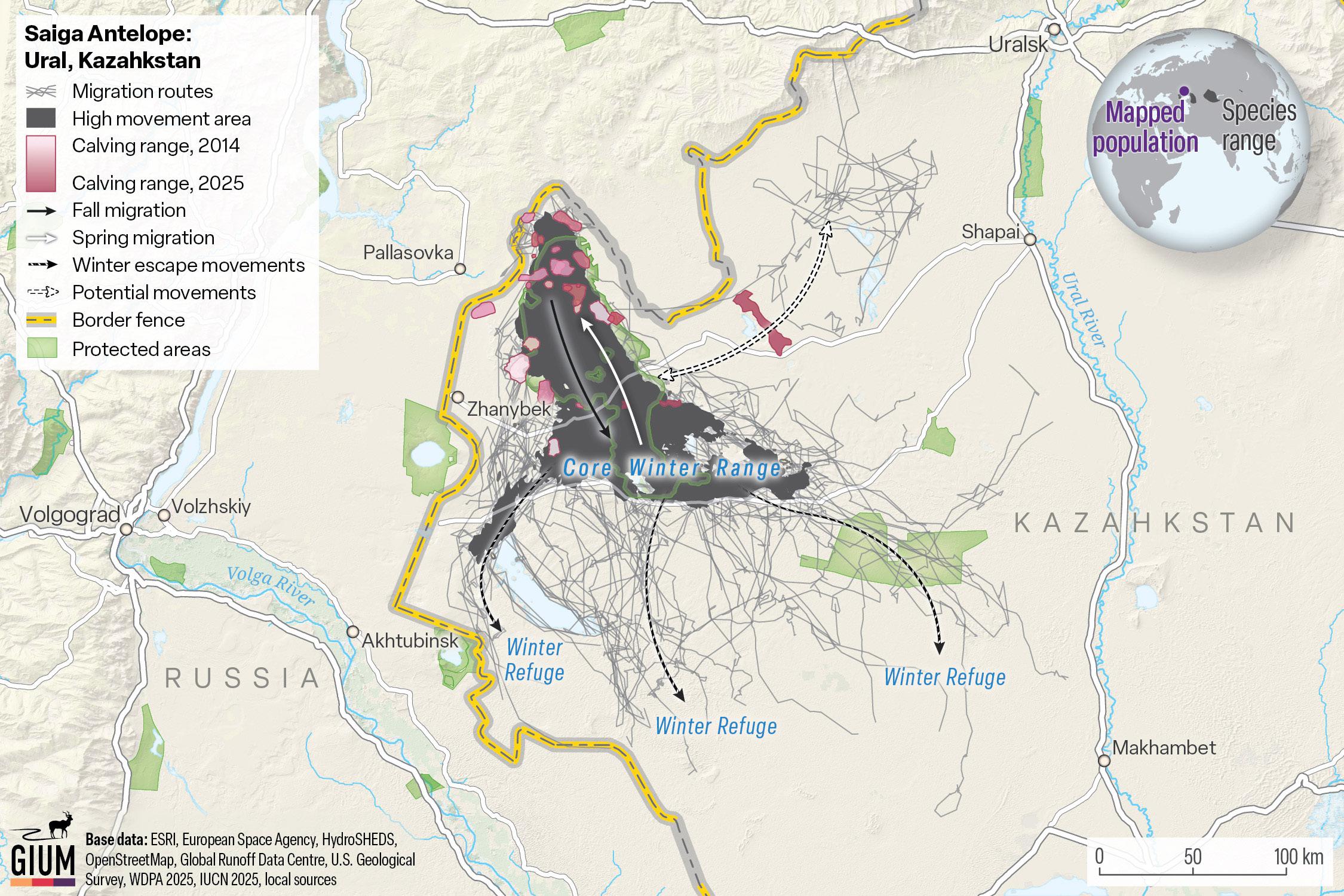 Ural map